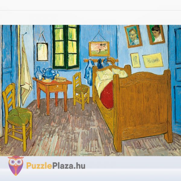 1000 db-os Van Gogh szobája Arles-ben puzzle kirakott képe - Clementoni Museum Collection 39616