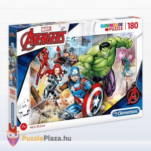 Marvel: Bosszúállók puzzle - 180 db - Clementoni Szuper Színes (SuperColor) 29295
