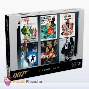 1000 darabos James Bond 6 ügynöke puzzle - Winning Moves