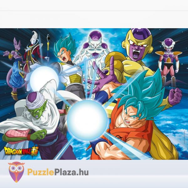 180 darabos Dragon Ball Super: Egységben az erő puzzle kirakott képe - Clementoni SuperColor (Szuper Színes) 29762