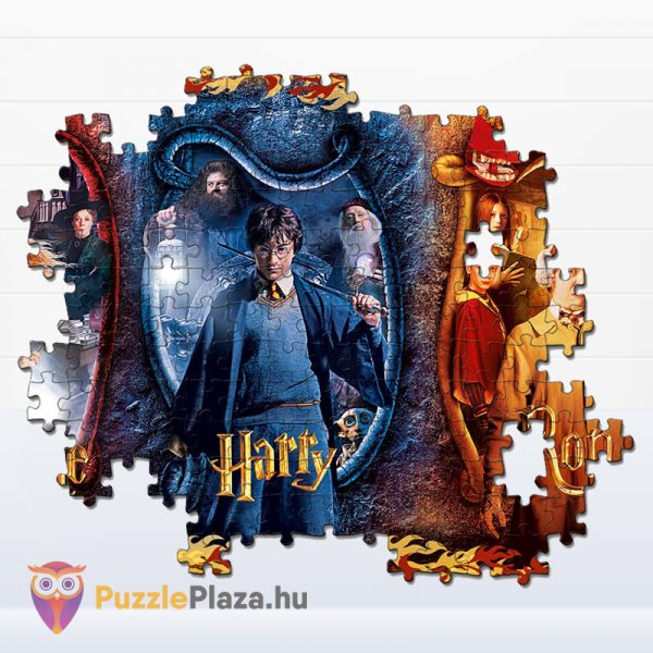104 darabos Harry Potter puzzle, Hermione, Harry és Ron kirakó kép részlete - Clementoni SuperColor (Szuper Színes) 61885