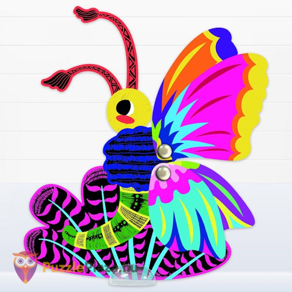 Jancsiszöges pillangó képkarc - Kreatív játék gyerekeknek - Avenir