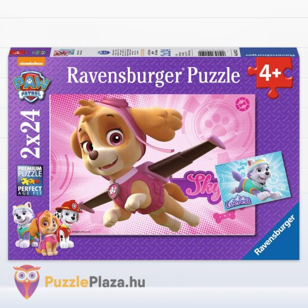 2 x 24 darabos Mancs Őrjárat puzzle (Skye és Everest kirakók) - Ravensburger 9152