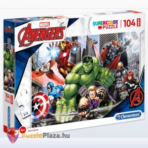 Marvel: Bosszúállók - 104 db - Clementoni SuperColor (Szuper Színes) Maxi 23688
