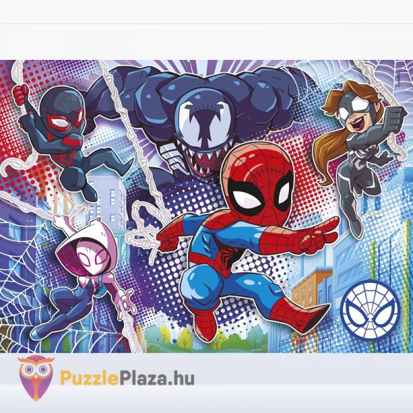 Marvel: Szuperhősök puzzle 3. képe (4 az 1-ben) 2x20, 2x60 db - Clementoni Super Hero Adventures 24769