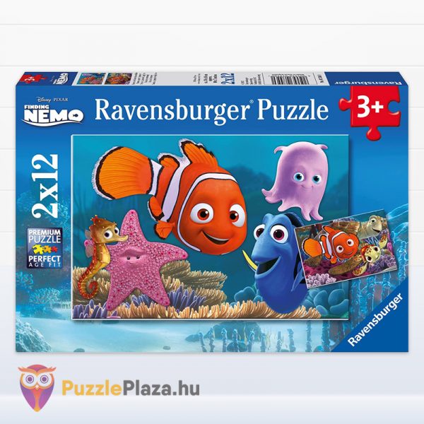 2 x 12 darabos Némó Nyomában puzzle - Ravensburger 07556