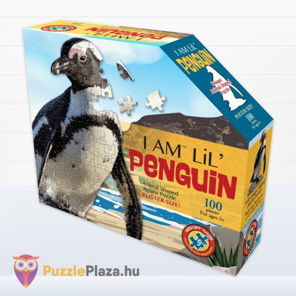 100 darabos pingvin forma puzzle doboza - Wow Puzzle
