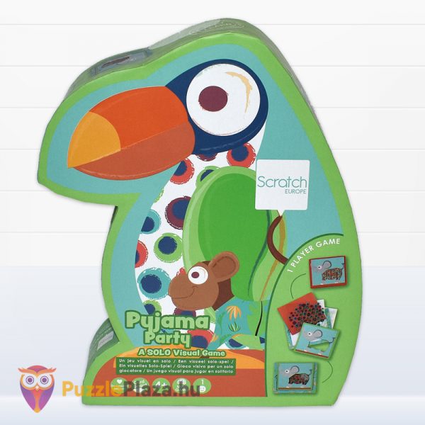 Pizsama parti: 1 személyes logikai játék doboza előről gyerekeknek - Scratch Europe