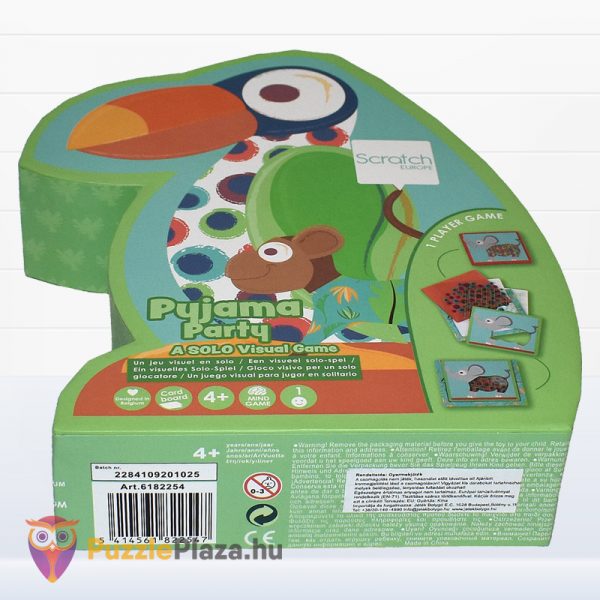 Pizsama parti: 1 személyes logikai játék doboza fektetve gyerekeknek - Scratch Europe