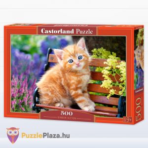 500 darabos vörös cica a padon puzzle - Castorland B-52240