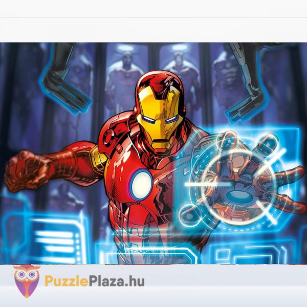 Marvel Bosszúállók puzzle 3. kirakott képe - 20-60-100-180 db - Clementoni SuperColor Progressive 07722