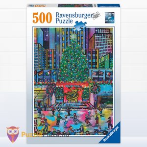 500 darabos Rockefeller Center karácsony puzzle - Ravensburger 16424