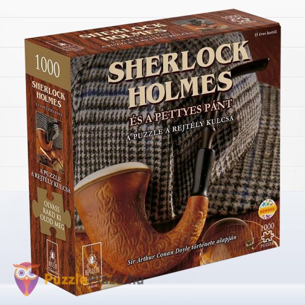 Sherlock Holmes és a pettyes pánt - 1000 db - A puzzle rejtély kulcsa