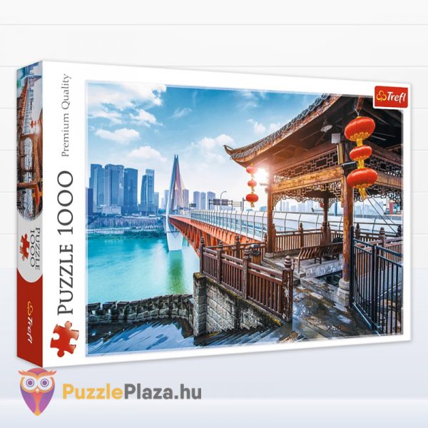 Chongqing, Kína puzzle - 1000 darabos kirakó - Trefl 10721