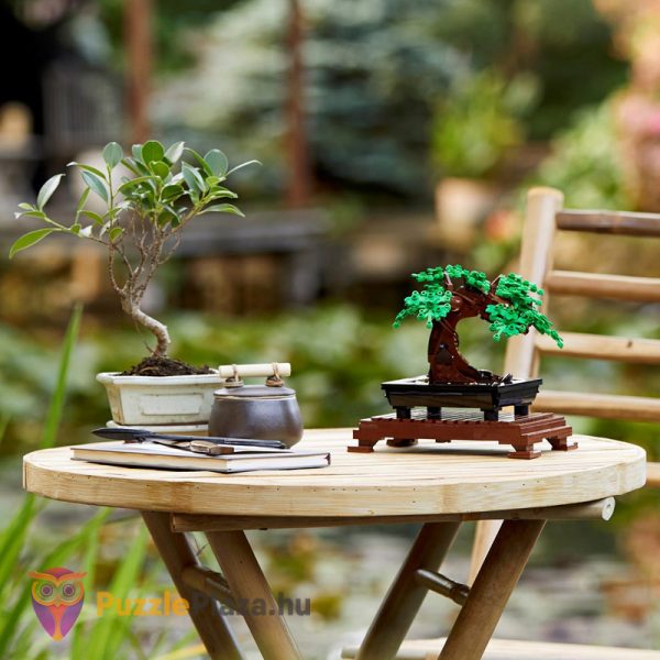 Lego Creator Expert 10281: Bonsai fa az asztalon