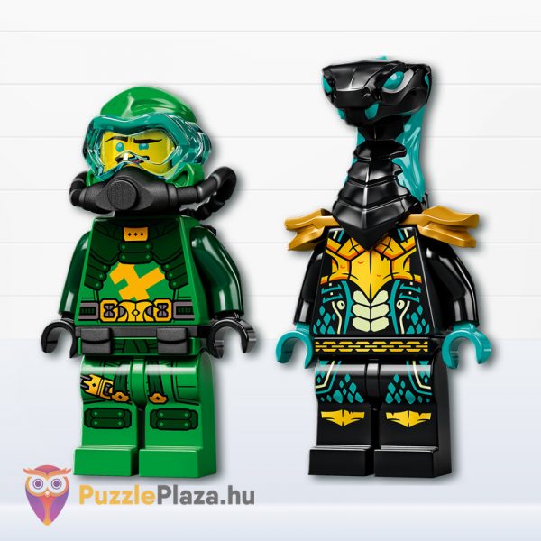 Lego Ninjago 71750: Llyoyd hidrorobot figurák