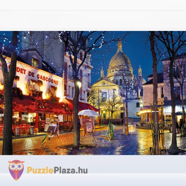 1500 darabos Párizs, Montmartre puzzle kirakott képe - Clementoni 31999