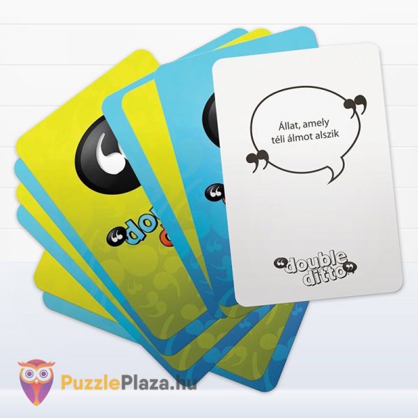 Double Ditto társasjáték kártyái