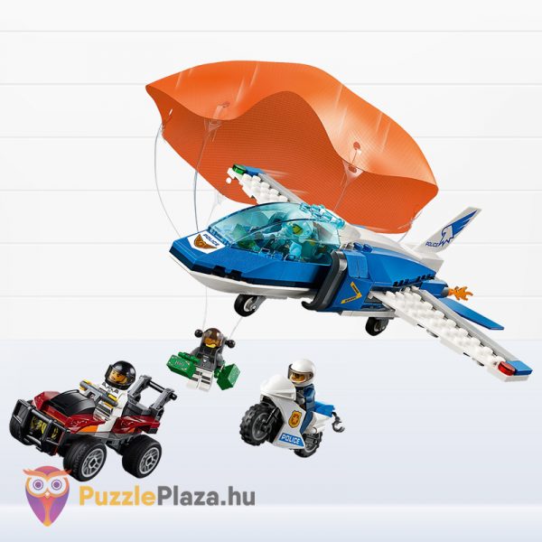 Lego City 60208: Légi rendőrségi ejtőernyős letartóztatás akció közben