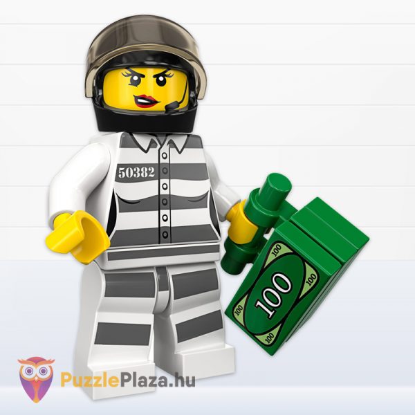 Lego City 60208: Légi rendőrségi ejtőernyős letartóztatás rabló figura