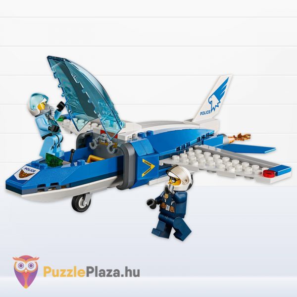 Lego City 60208: Légi rendőrségi ejtőernyős letartóztatás repülője