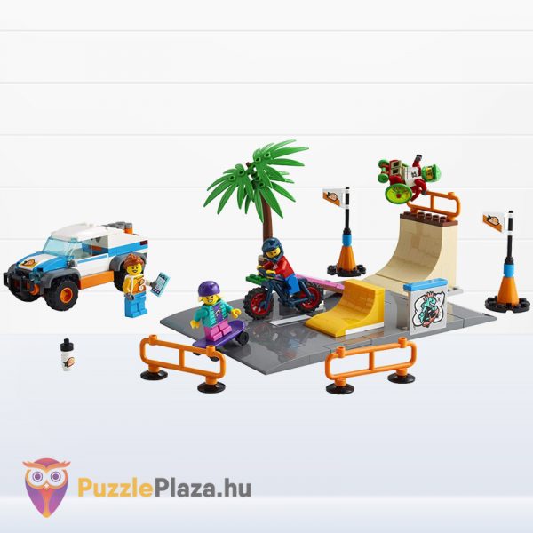 Lego City 60290: Gördeszkapark megépítve