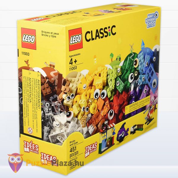 Lego Classic 11003: Kocka szemekkel doboza oldalról