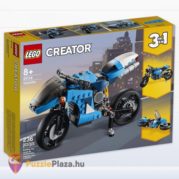 Lego Creator 3in1 31114: szupermotor