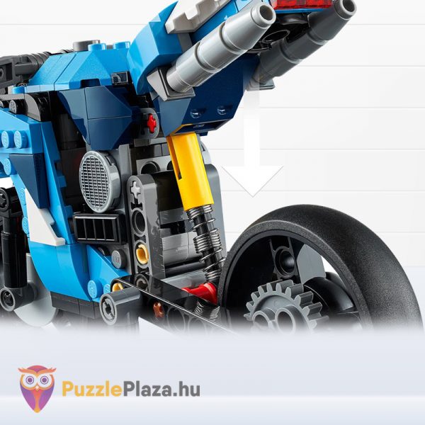 Lego Creator 3in1 31114: szupermotor lengéscsillapítóval