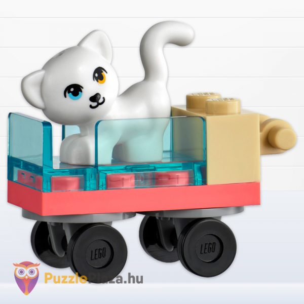 Lego Friends 41695: Állatkorház cicája egy kocsin