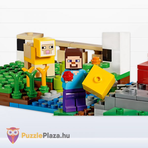 Lego Minecraft 21153: A Gyapjúfarm közelről