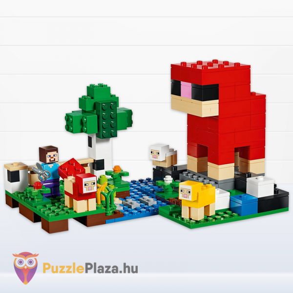 Lego Minecraft 21153: A Gyapjúfarm megépítve 3