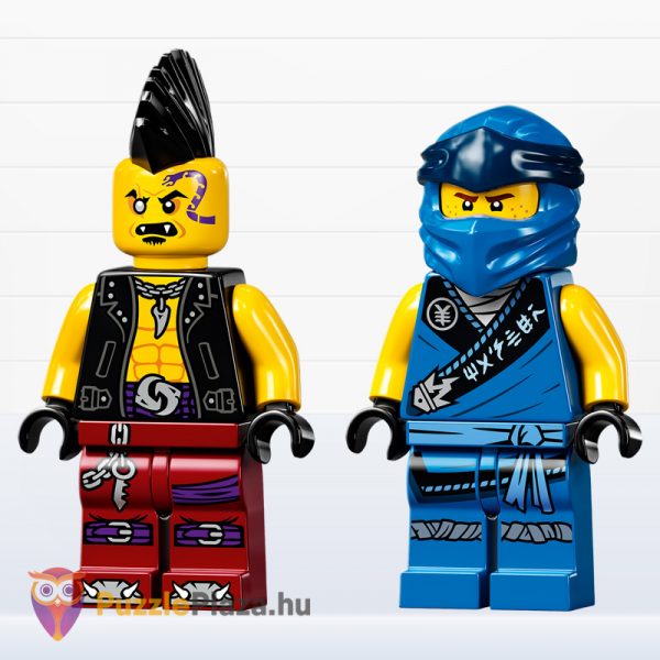 Lego Ninjago 71740: Jay Elektrorobot figurái (Jay és Eyezór)