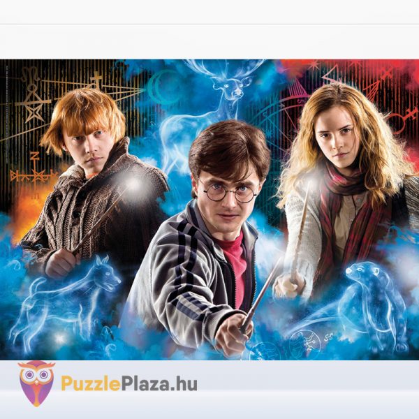 500 darabos Harry Potter puzzle kirakott képe - Clementoni 35082