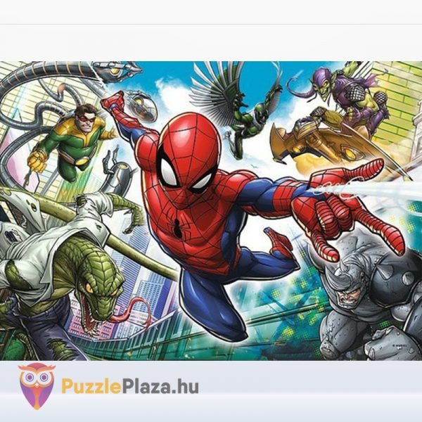 200 darabos Marvel: Pókember puzzle kirakott képe, a Született hősök - Trefl 13235