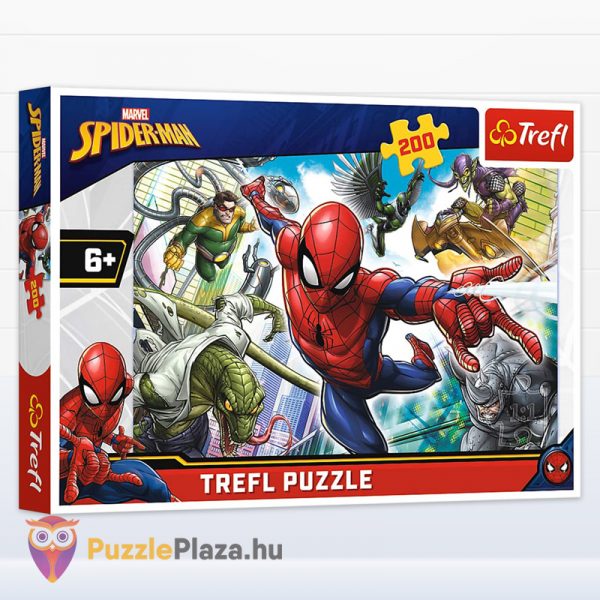 200 darabos Marvel: Pókember puzzle, a Született hősök - Trefl 13235