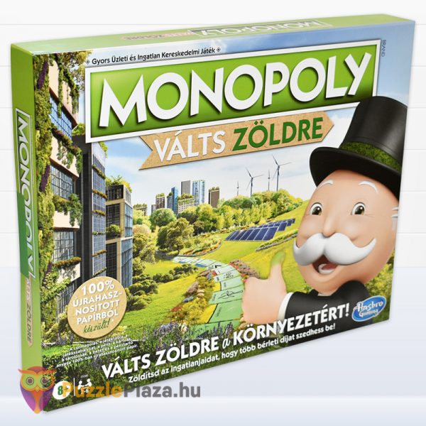 Monopoly: Válts zöldre társasjáték balról