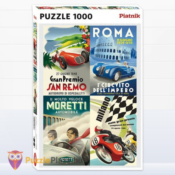 1000 darabos Olasz klasszikusok puzzle - Piatnik 550843
