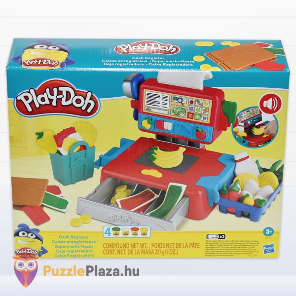 Play-Doh: Pénztárgép kreatív gyurma szett, előről