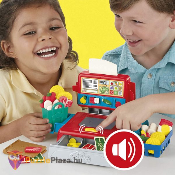Play-Doh: Pénztárgép kreatív gyurma szett, gyerekeknek