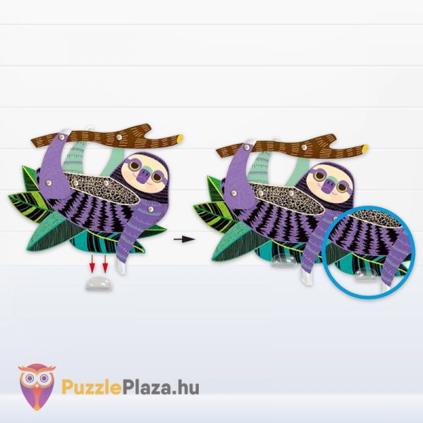 Jancsiszöges képkarc: Erdei állatok kreatív játék gyerekeknek, állítva - Avenir