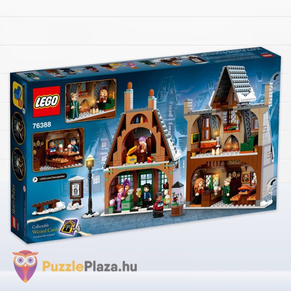 Lego Harry Potter 76388: Látogatás Roxmorts faluba, hátulról