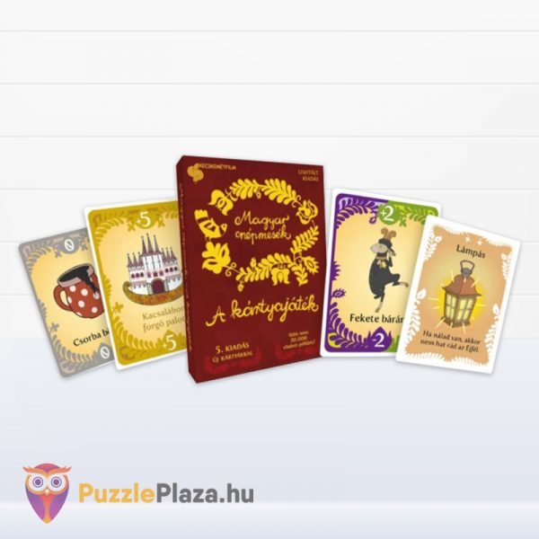 Magyar Népmesék kártyjáték, doboza és kártyái (Limitált kiadás)