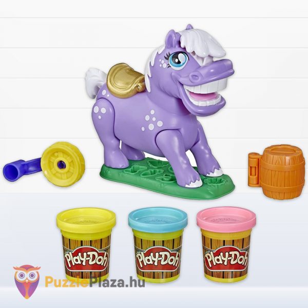 Play-Doh Animal Crew: Naybelle, a rodeó póni gyurma szett tartalma - Hasbro