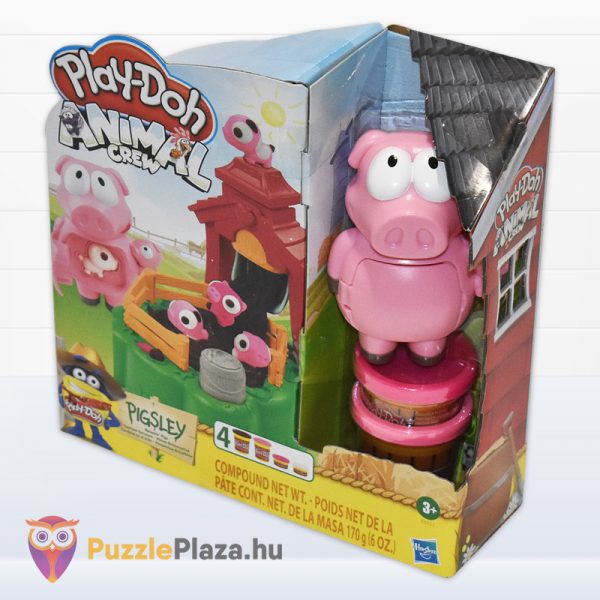 Play-Doh: Pigsley és a dagonyázó malacok gyurma készlet, jobbról - Hasbro
