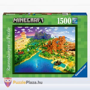 A Minecraft világa puzzle - 1500 db - Ravensburger 17189