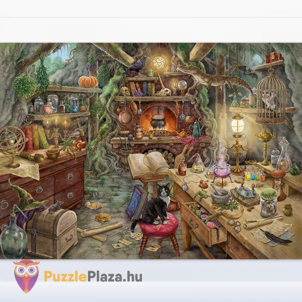 Boszorkánykonyha, szabadulós kirakó képe - 759 db - Ravensburger Exit puzzle 19952