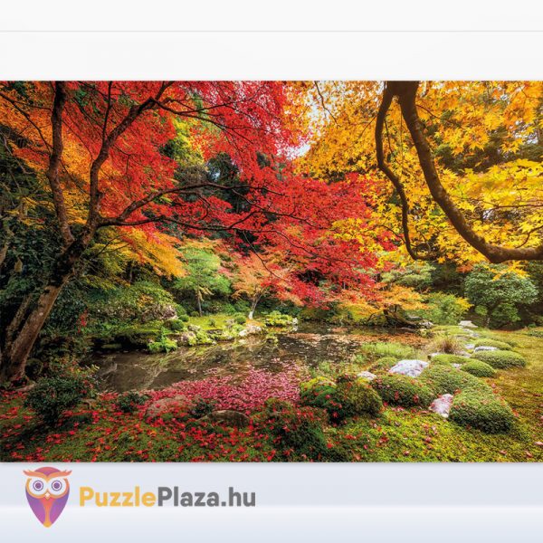 Őszi park puzzle képe - 1500 db - Clementoni 31820