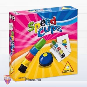 Speed Cups: Gyors poharak ügyességi társasjáték (Magyar nyelvű)