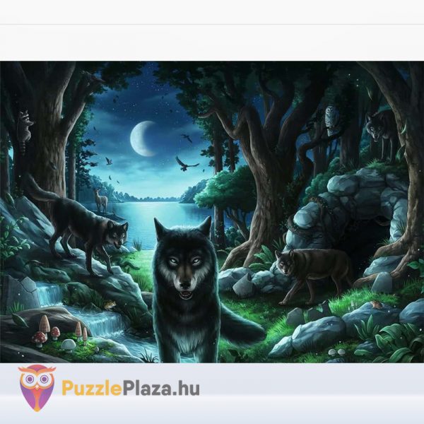 A farkasok története szabadulós kirakó képe - 759 db - Ravensburger Exit Puzzle 15028